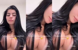 Pornô Thaissa Fit Mostrando os Peitos