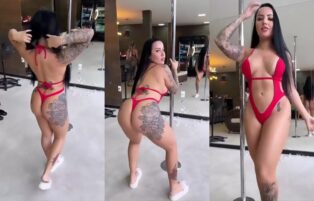 Fapello Brena Barbosa no Pole Dance