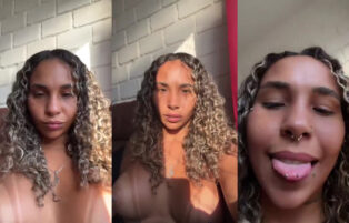 Allanna Jhessy Nua Mostra Os Peitões No Privacy