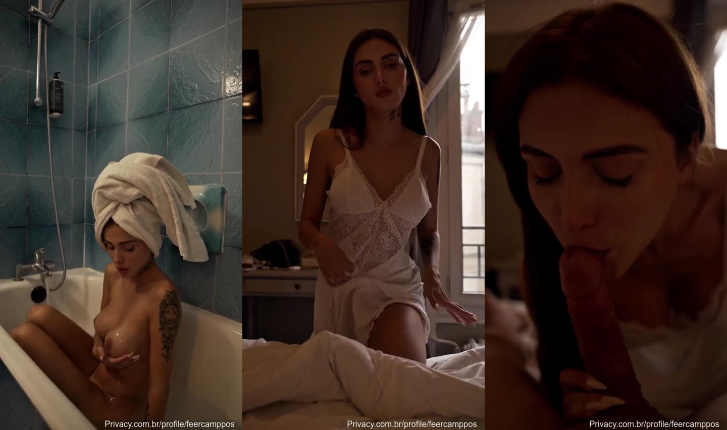 Fernanda Campos com olhos cheios de desejo