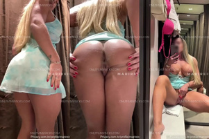 Delícia Loirinha de Vestido Sem Calcinha – Vídeo 4K
