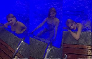 Maitê Sasdelli Pelada na Piscina Exibindo Buceta – Onlyfans Grátis