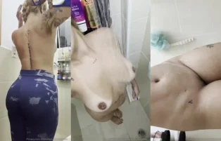 Lary Ruivinha Nua Tomando Banho Gostoso Pós Academia – OnlyFans Grátis