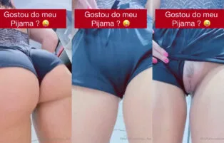Elizabeth Borges Mostra Buceta No Shortinho Colado