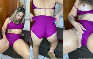 Rubiane Damasceno Passando Creme E Mostrando Tudo