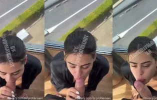 Ani Rocha Pagando Boquete Gostoso Vazado Na Janela