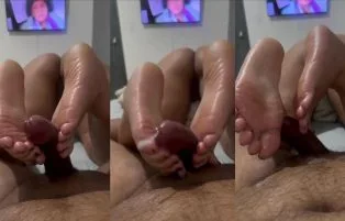 Giovana Oliveira Faz Punheta Com Os Pés No Pornohub