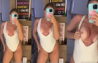 Luana Moraes Loira Gostosa Mostrando Piercing No Mamilo