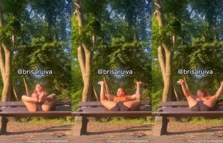Brisa Ruiva Se Exibindo No Parque – Privacy
