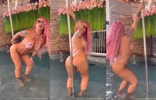 Débora Fantine Toda Safada Na Piscina