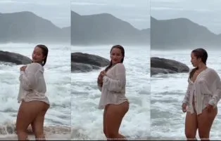 Antonia Valadão Exibindo na Praia Safada – Xvideos